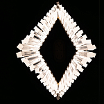 Люстра золотого цвета в форме галочки с каскадом длинных прозрачных трубок Eurofase варинант исполнения - 12 | Loft Concept в Сочи