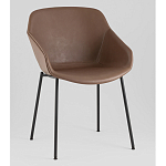 Стул Ashby экокожа светло-коричневый варинант исполнения - 1 | Loft Concept в Сочи