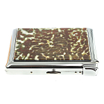 Портсигар с газовой зажигалкой из натурального камня Офит Благородный Stone Cigarettes Cases варинант исполнения - 10 | Loft Concept в Сочи