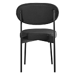 Стул мягкий Alfie Chair черный варинант исполнения - 4 | Loft Concept в Сочи