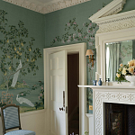 Обои ручная роспись Harpsden blue варинант исполнения - 2 | Loft Concept в Сочи