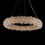 Люстра круглая с натуральным горным хрусталем Crystal Shimmer варинант исполнения - 2 | Loft Concept в Сочи