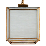 Люстра прямоугольная с каркасом золотого цвета Soft Glow Lamps варинант исполнения - 4 | Loft Concept в Сочи