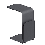 Stolik 90 Журнальный столик из шпона ясеня с чёрной эмалью варинант исполнения - 3 | Loft Concept в Сочи