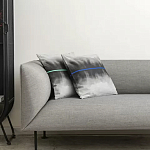 Чехол на подушку хлопковый Blake Boundaries Blue варинант исполнения - 5 | Loft Concept в Сочи