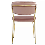 Стул Singer Chair без подлокотников Розовый Велюр варинант исполнения - 4 | Loft Concept в Сочи