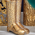 Ваза в форме сапог с рельефной текстурой и ручками Vase Boot варинант исполнения - 4 | Loft Concept в Сочи