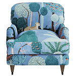 Дизайнерское классической формы на колесиках Trumann Armchair варинант исполнения - 2 | Loft Concept в Сочи