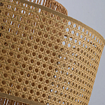 Подвесной светильник с абажуром из плтеного бамбука Light Inside the Cell варинант исполнения - 7 | Loft Concept в Сочи