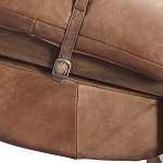 Двухместный диван Duncan винтажная коричневая кожа варинант исполнения - 5 | Loft Concept в Сочи
