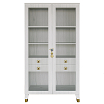 Дизайнерский шкаф витрина Elsa Dreams White с 4-мя ящиками варинант исполнения - 9 | Loft Concept в Сочи