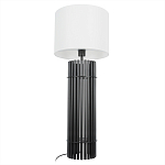 Настольная лампа с металлиеским черным трубчатым основанием Fulgurite варинант исполнения - 3 | Loft Concept в Сочи
