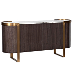 Комод  округлой формы с дверцами Chest of Precious Breed варинант исполнения - 2 | Loft Concept в Сочи