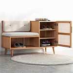 Комод с мягким  сиденьем и нишей для хранения обуви Manual Dresser варинант исполнения - 1 | Loft Concept в Сочи