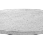 Стол обеденный с круглой светло-серой столешницей Harris Collection варинант исполнения - 3 | Loft Concept в Сочи