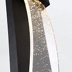 Настенный фонарь уличный прямоугольный черного цвета со стеклом с пузырьками Eurofase варинант исполнения - 4 | Loft Concept в Сочи