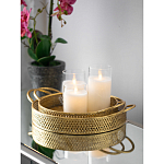 Поднос железный Gold Mesh варинант исполнения - 7 | Loft Concept в Сочи