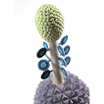 Статуэтка тропический фрукт Pandora Tropical Fruit Gradient Lilac Turquoise варинант исполнения - 2 | Loft Concept в Сочи