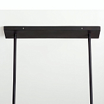 Люстра линейная прямоугольная с подвесками из натурального перламутра Nacre варинант исполнения - 4 | Loft Concept в Сочи