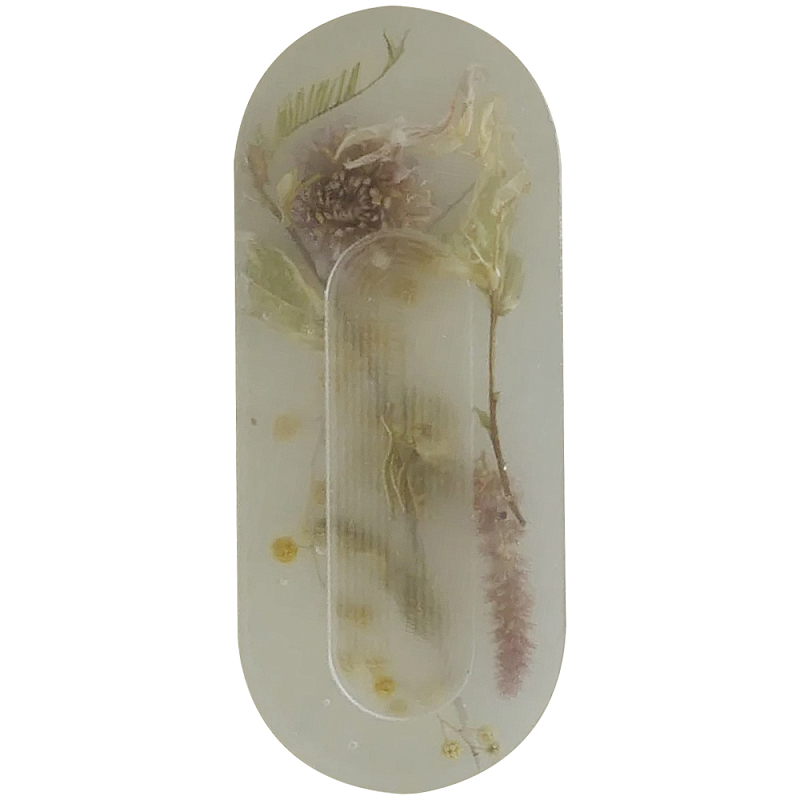 Подставка под благовония из эпоксидной смолы с цветами белая Epoxy Resin Flowers Incense Oval Stand White Белый Подставка под благовония из эпоксидной смолы с цветами белая Epoxy Resin Flowers Incense Oval Stand White Белый в Сочи | Loft Concept