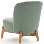 Кресло на деревянных ножках Olguin Green Chair варинант исполнения - 4 | Loft Concept в Сочи