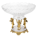 Чаша на бронзовых ножках с тремя ангелами Eden Garden варинант исполнения - 1 | Loft Concept в Сочи