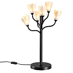 Настольная лампа с ветвями и белыми фарфоровыми цветами Floralis варинант исполнения - 3 | Loft Concept в Сочи