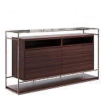 Дизайнерский комод в металлическом каркасе Valerian варинант исполнения - 1 | Loft Concept в Сочи