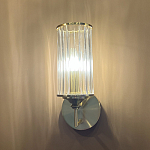 Бра с цилиндрическим рифленым стеклянным плафоном Jeanette варинант исполнения - 6 | Loft Concept в Сочи