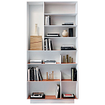 Дизайнерский стеллаж с вертикальными и горизонтальными полками Gio Ponti D.357.1 D.357.2 Rack варинант исполнения - 1 | Loft Concept в Сочи