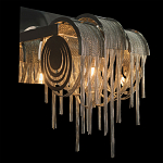 Бра с перфорированными металлическими дугами и цепочками 22 см Atlantis Chain варинант исполнения - 8 | Loft Concept в Сочи