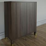 Комод Elsa Dreams Walnut Двухстворчатый  варинант исполнения - 7 | Loft Concept в Сочи