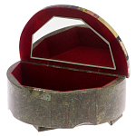 Шкатулка с зеркалом из натуральных камней Stone Casket варинант исполнения - 3 | Loft Concept в Сочи