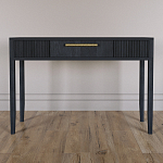 Элегантная Консоль Primo с выдвижным ящиком Черный дуб варинант исполнения - 1 | Loft Concept в Сочи