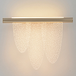 Бра с тремя элементами в форме лепестков и металлическим основанием DALI Tonin Casa варинант исполнения - 3 | Loft Concept в Сочи