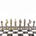 Шахматы Ренессанс с доской из натурального мрамора Decorative Thematic Chess варинант исполнения - 2 | Loft Concept в Сочи