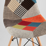 Стул с обивкой в технике пэчворк DSW варинант исполнения - 7 | Loft Concept в Сочи