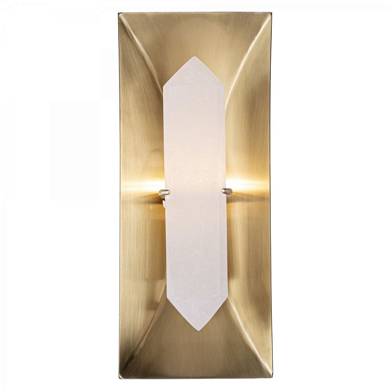 Бра HALCYON Rectangle Sconce Латунь в Сочи | Loft Concept 