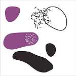 Плитка с узором Камни варинант исполнения - 2 | Loft Concept в Сочи