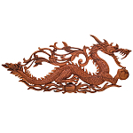 Панно из дерева дракон Panel With Animals варинант исполнения - 1 | Loft Concept в Сочи