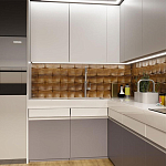 Гипсовая 3D панель с принтографией PM-38 варинант исполнения - 1 | Loft Concept в Сочи