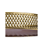 Поднос железный Gold Mesh варинант исполнения - 4 | Loft Concept в Сочи
