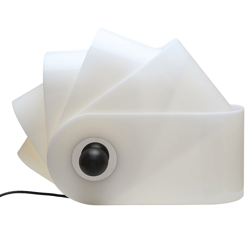 Настольная дизайнерская лампа Poltronova Ghepre Table Lamp Прозрачный белый Прозрачный красный в Сочи | Loft Concept 