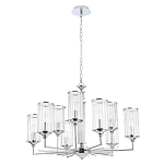 Люстра с 9-ю цилиндрическими стеклянными плафонами Jeanette варинант исполнения - 7 | Loft Concept в Сочи