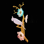 Бра с цветочным декором и птичкой Miscellaneous herbs варинант исполнения - 1 | Loft Concept в Сочи