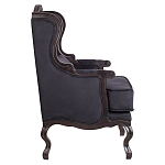 Кресло George Grand Armchair black velour варинант исполнения - 2 | Loft Concept в Сочи