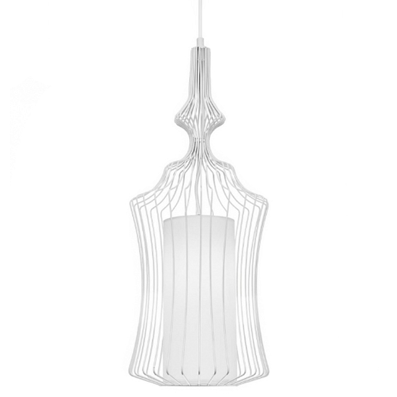 Подвесной светильник Wire Dream Pendant 4 Белый Белый Подвесной светильник Wire Dream Pendant 4 Белый Белый в Сочи | Loft Concept