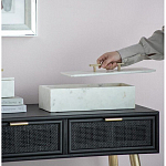 Шкатулка из белого мрамора Save Time варинант исполнения - 4 | Loft Concept в Сочи