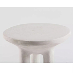 Дизайнерский журнальный стол белый на 3-х ножках в виде ступней African table варинант исполнения - 1 | Loft Concept в Сочи