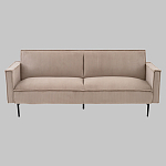 Диван современный вельветовый прямой Worcester Бежевый  варинант исполнения - 2 | Loft Concept в Сочи